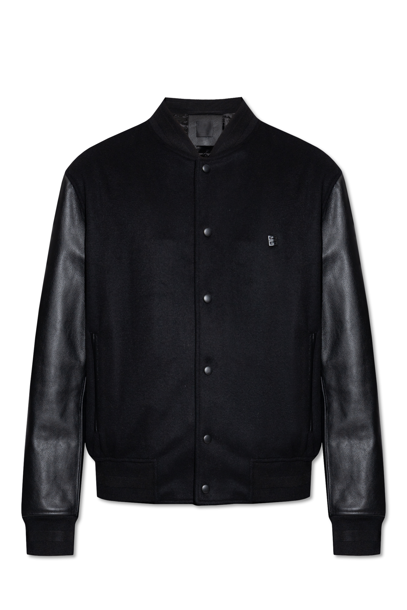 バイカージャケット レザー - ブラック | GIVENCHY JP
